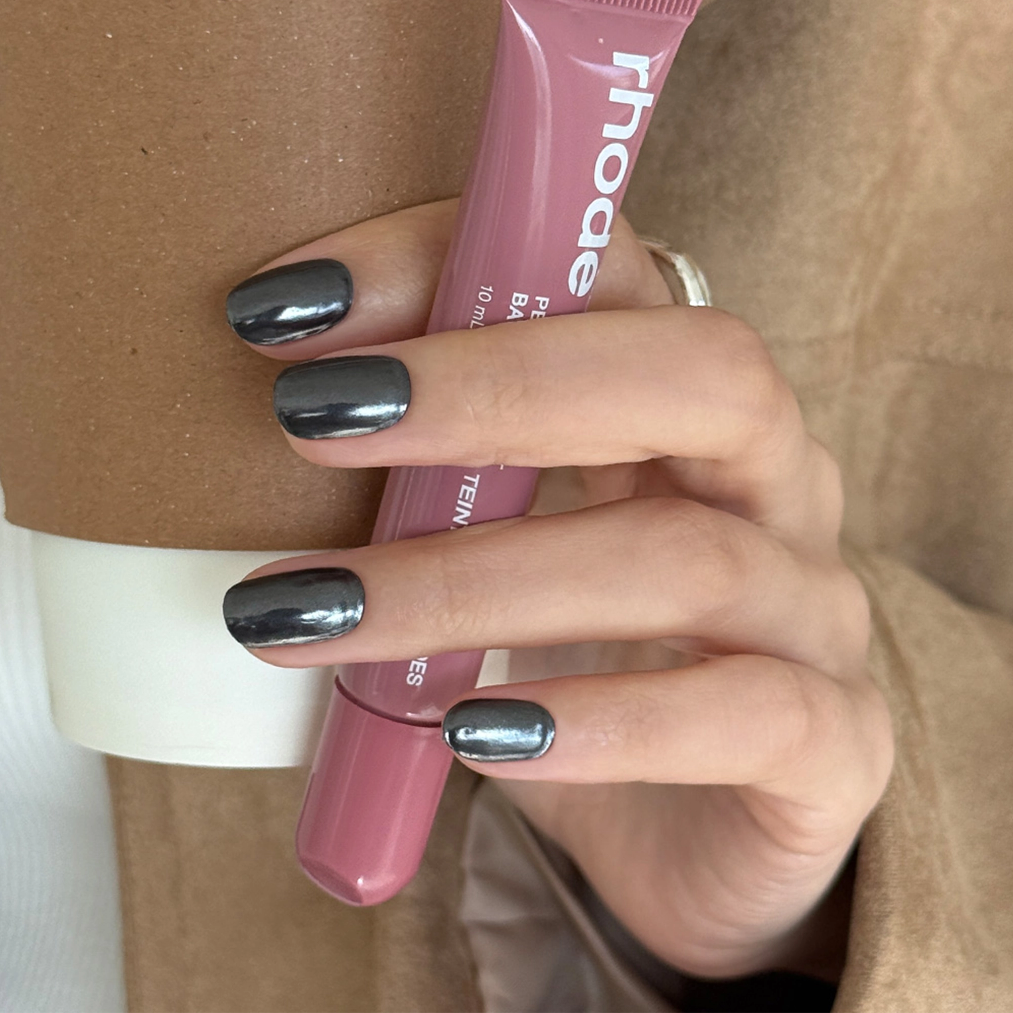 N Boba Chrome Jel Tırnak 30 Adet, 2 Kullanım