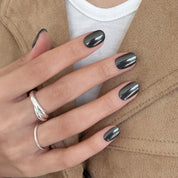 N Boba Chrome Jel Tırnak 30 Adet, 2 Kullanım