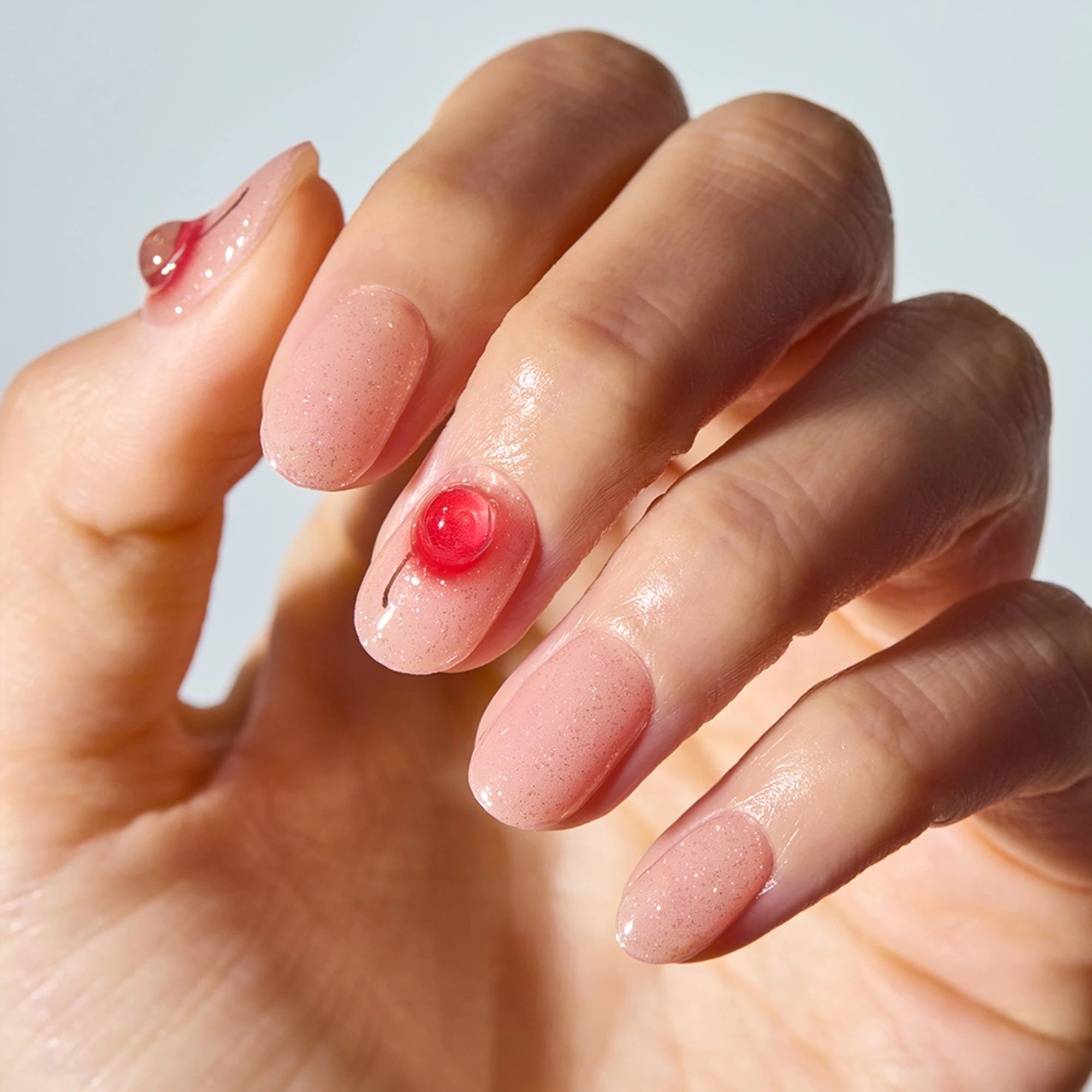 N Cherry Candy Jel Tırnak 30 Adet, 2 Kullanım