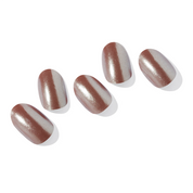 N Chocolate Chrome Jel Tırnak 30 Adet, 2 Kullanım