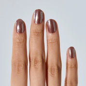 N Chocolate Chrome Jel Tırnak 30 Adet, 2 Kullanım