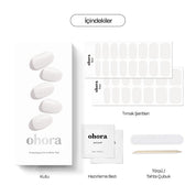 N Clean White Jel Tırnak 30 Adet, 2 Kullanım