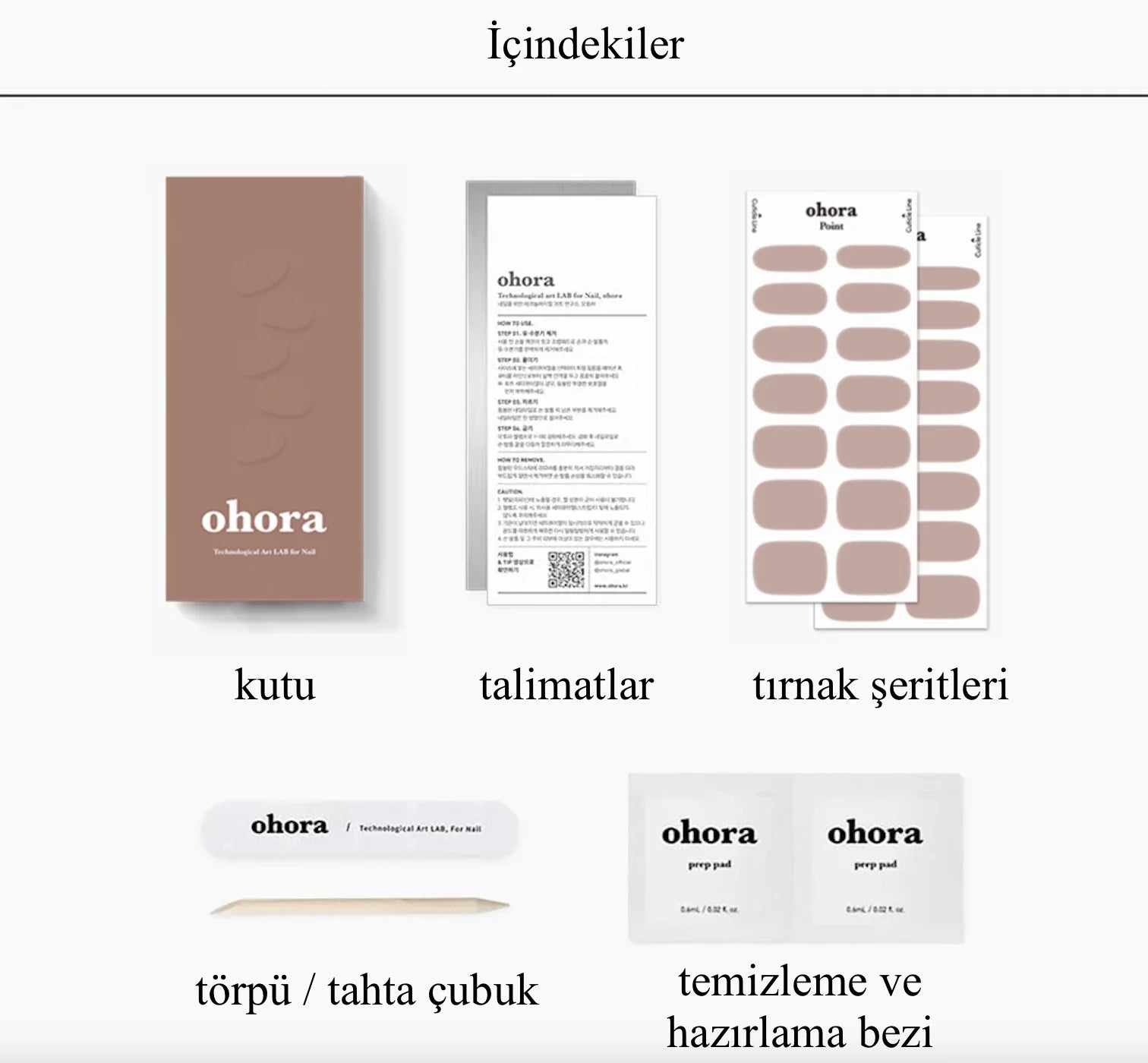 N Cream Beige Jel Tırnak 30 Adet 2 Kullanım
