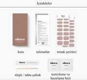N Cream Beige Jel Tırnak 30 Adet 2 Kullanım