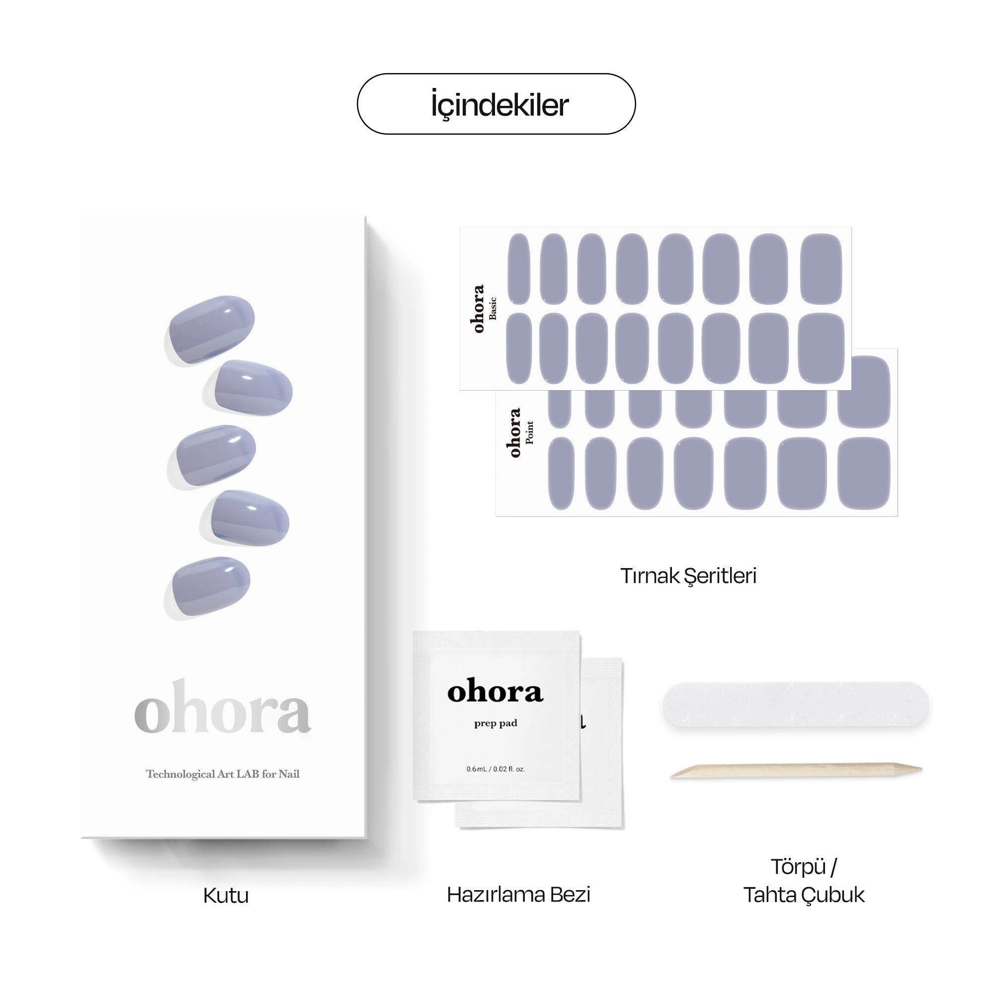 N Cream Cloud Jel Tırnak 30 Adet, 2 Kullanım