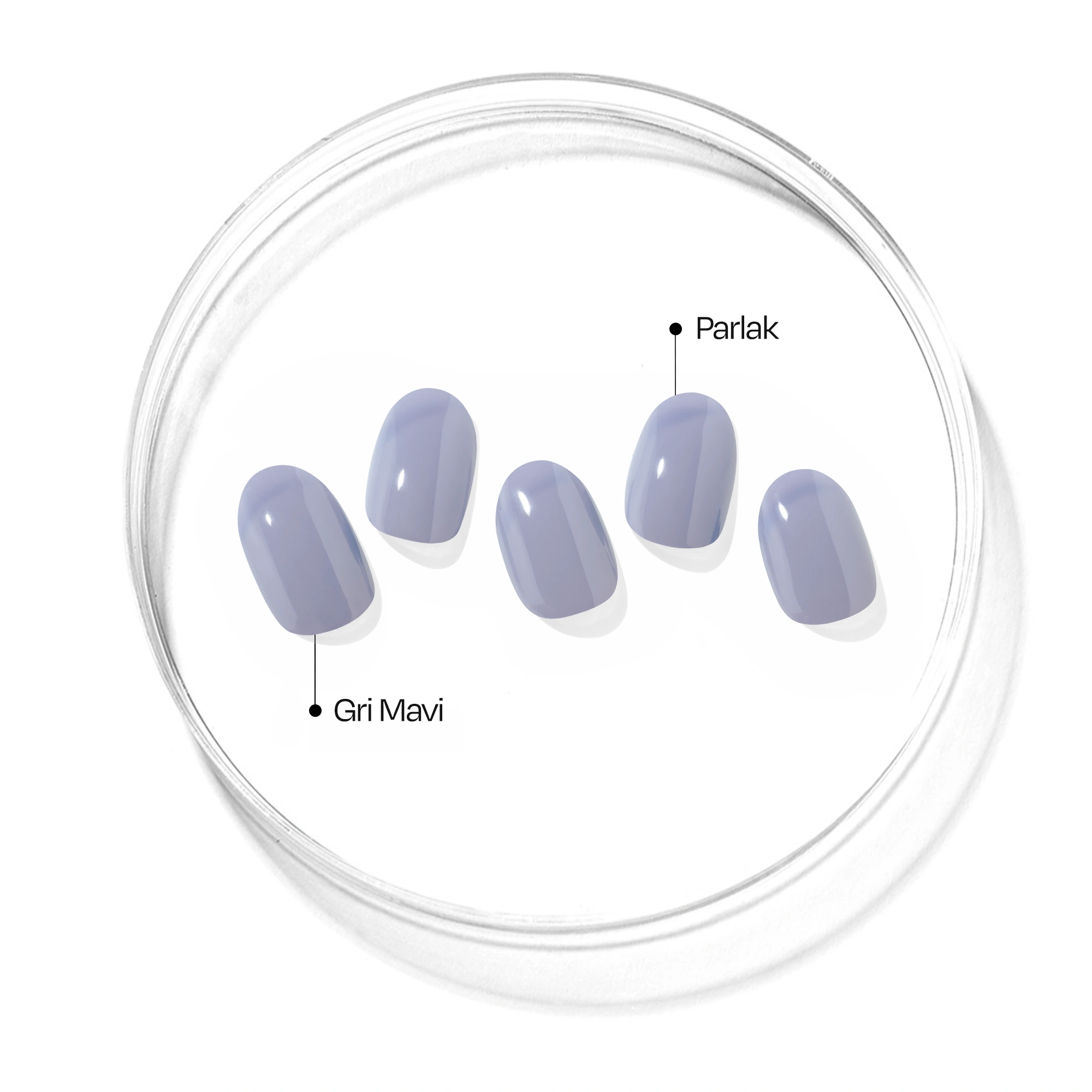 N Cream Cloud Jel Tırnak 30 Adet, 2 Kullanım