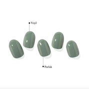 N Cream Leaf Jel Tırnak 30 Adet 2 Kullanım