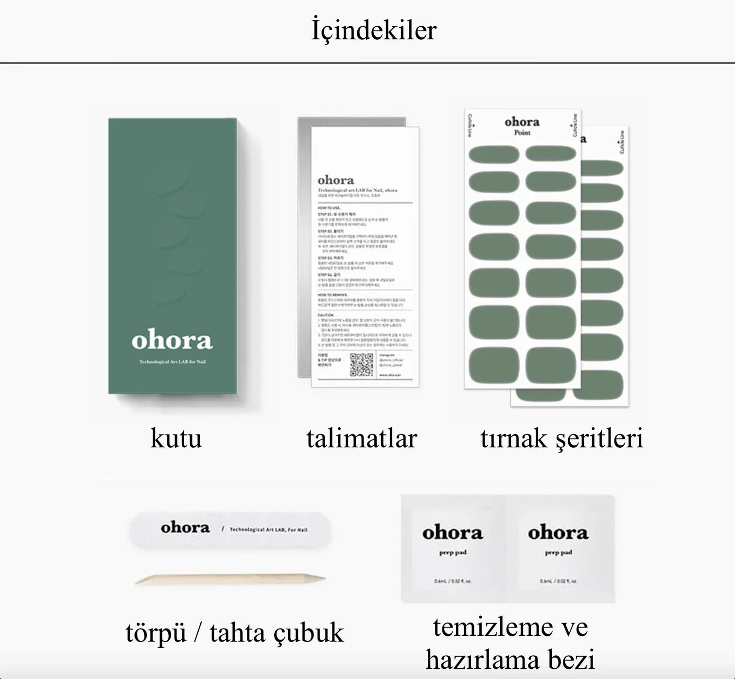 N Cream Leaf Jel Tırnak 30 Adet 2 Kullanım