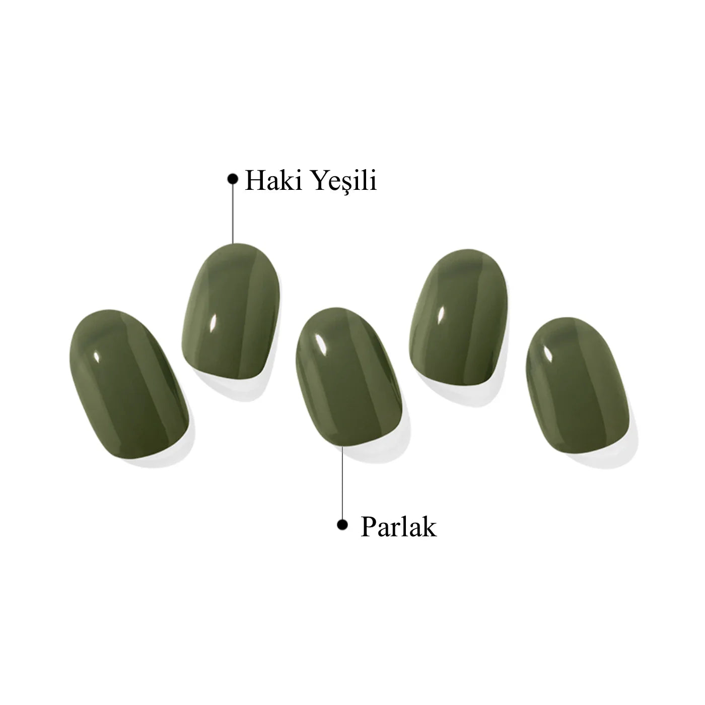 N Cream Moss Jel Tırnak 30 Adet 2 Kullanım