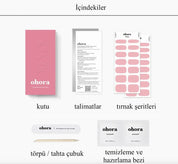 N Cream Pink Jel Tırnak 30 Adet 2 Kullanım