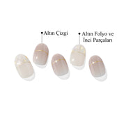 N Cream Shell Jel Tırnak 30 Adet 2 Kullanım