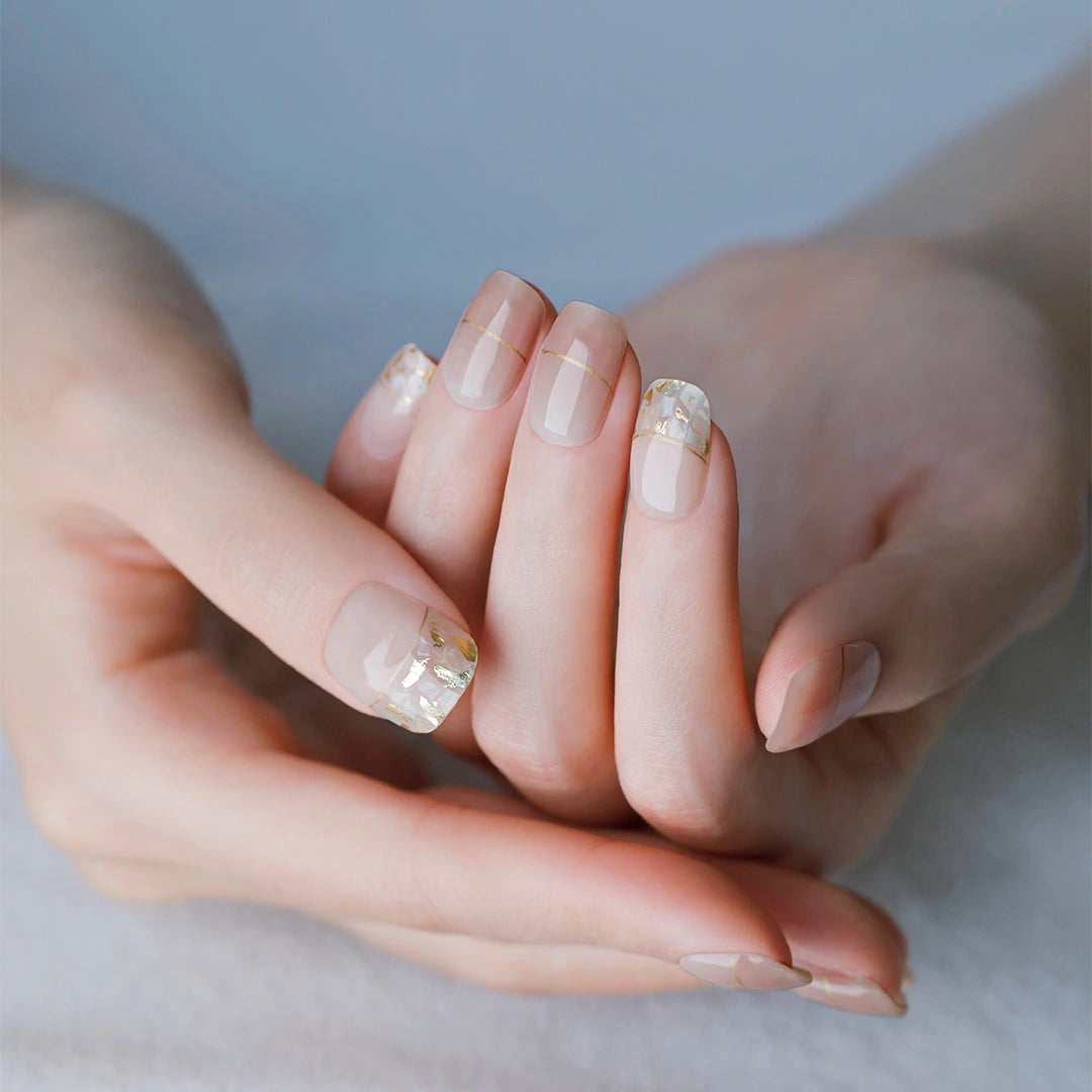 N Cream Shell Jel Tırnak 30 Adet, 2 Kullanım - 2