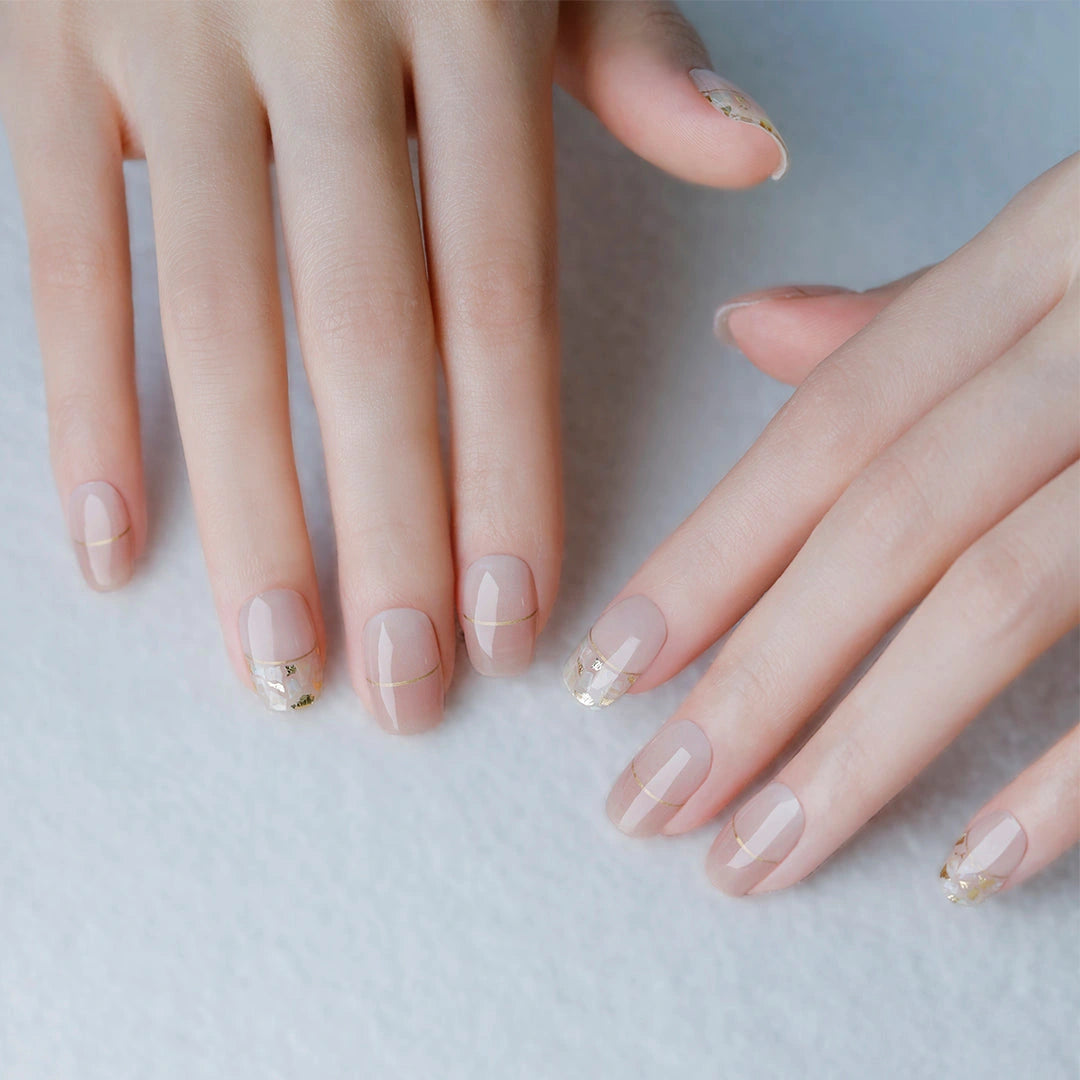 N Cream Shell Jel Tırnak 30 Adet, 2 Kullanım - 3