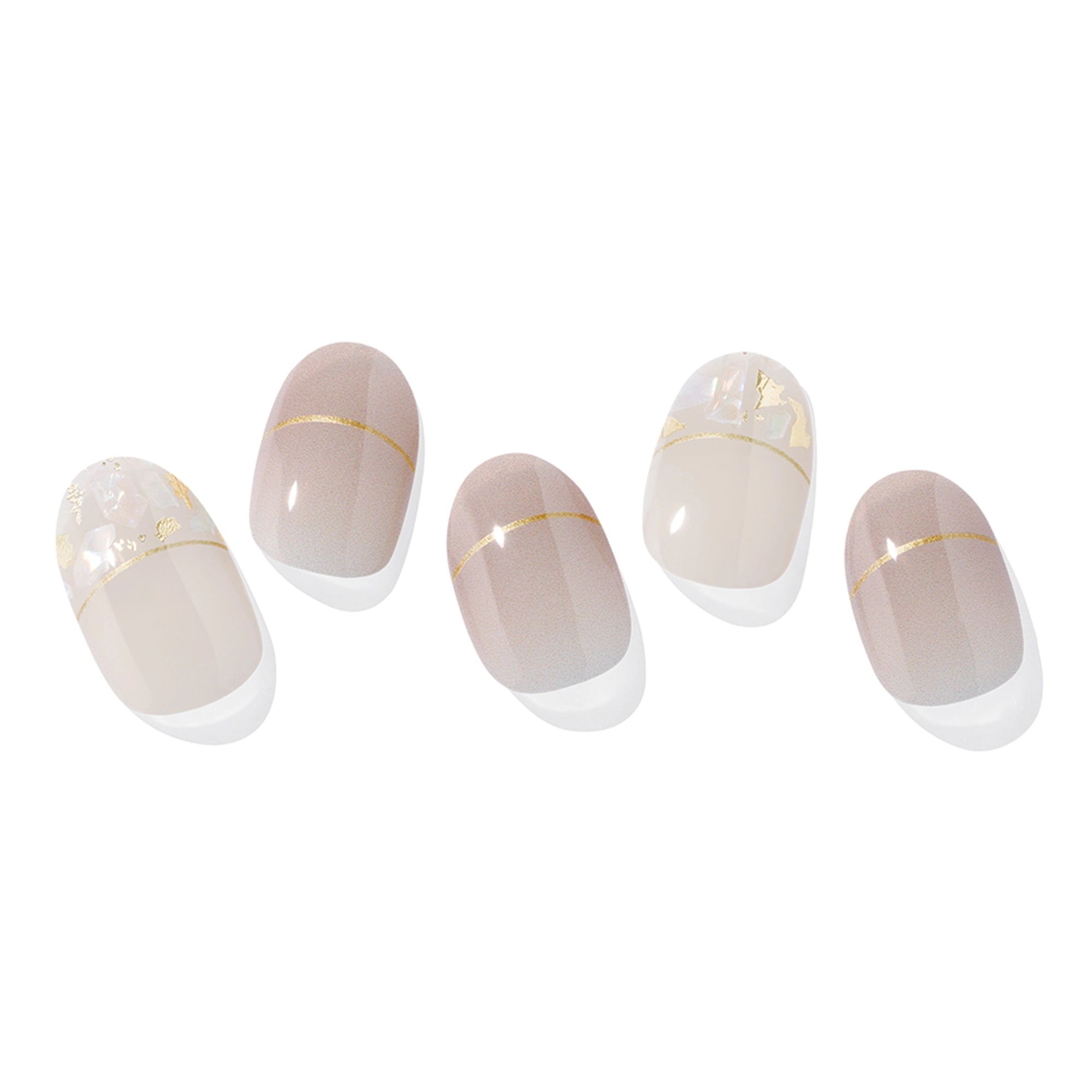 N Cream Shell Jel Tırnak 30 Adet, 2 Kullanım
