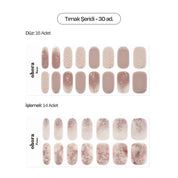 N Dreaming Glow Jel Tırnak 30 Adet, 2 Kullanım
