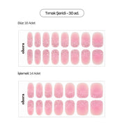 N Fairy Blush Jel Tırnak 30 Adet, 2 Kullanım