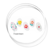 N Flower Power Jel Tırnak 30 Adet, 2 Kullanım