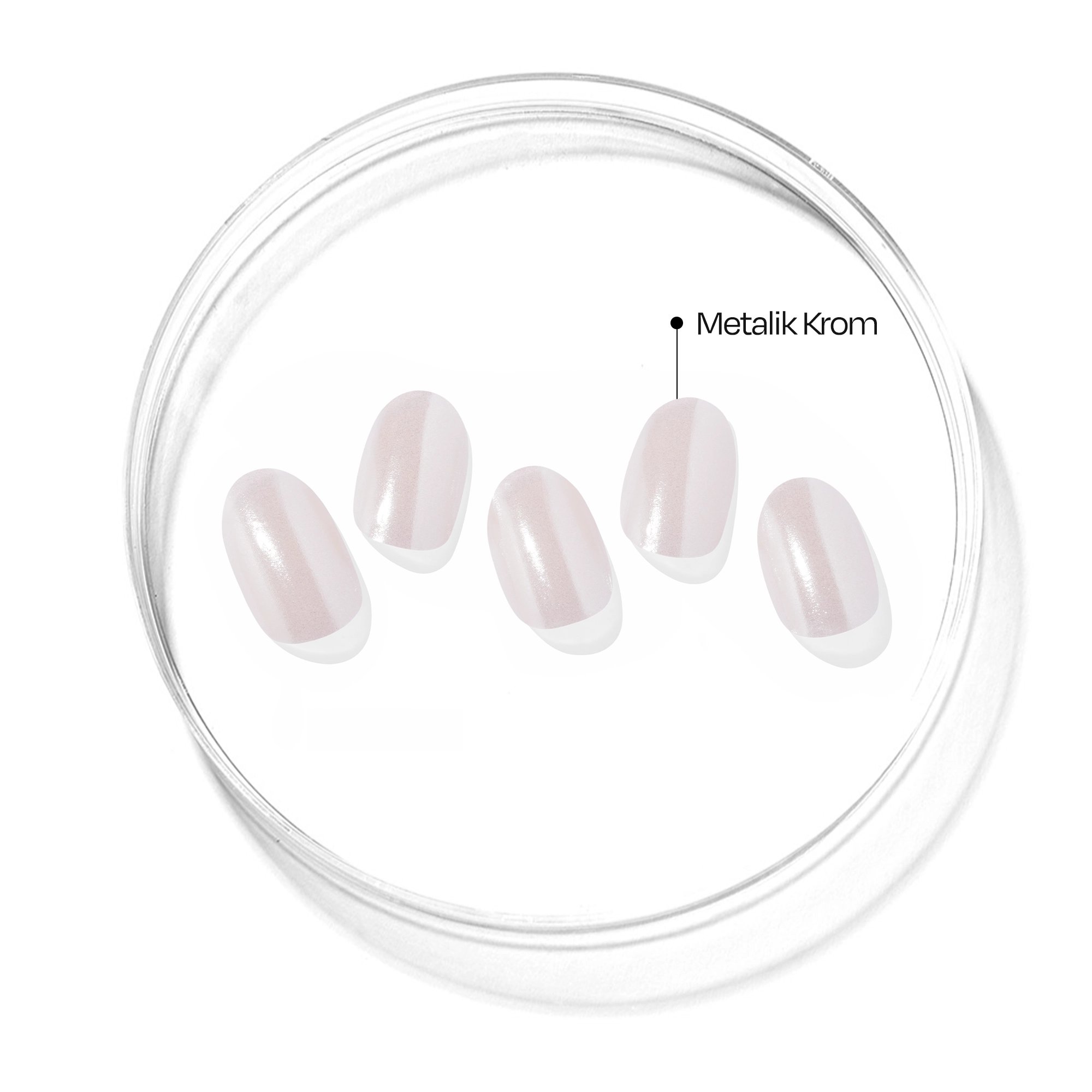 N Glazed Glow Jel Tırnak 30 Adet, 2 Kullanım
