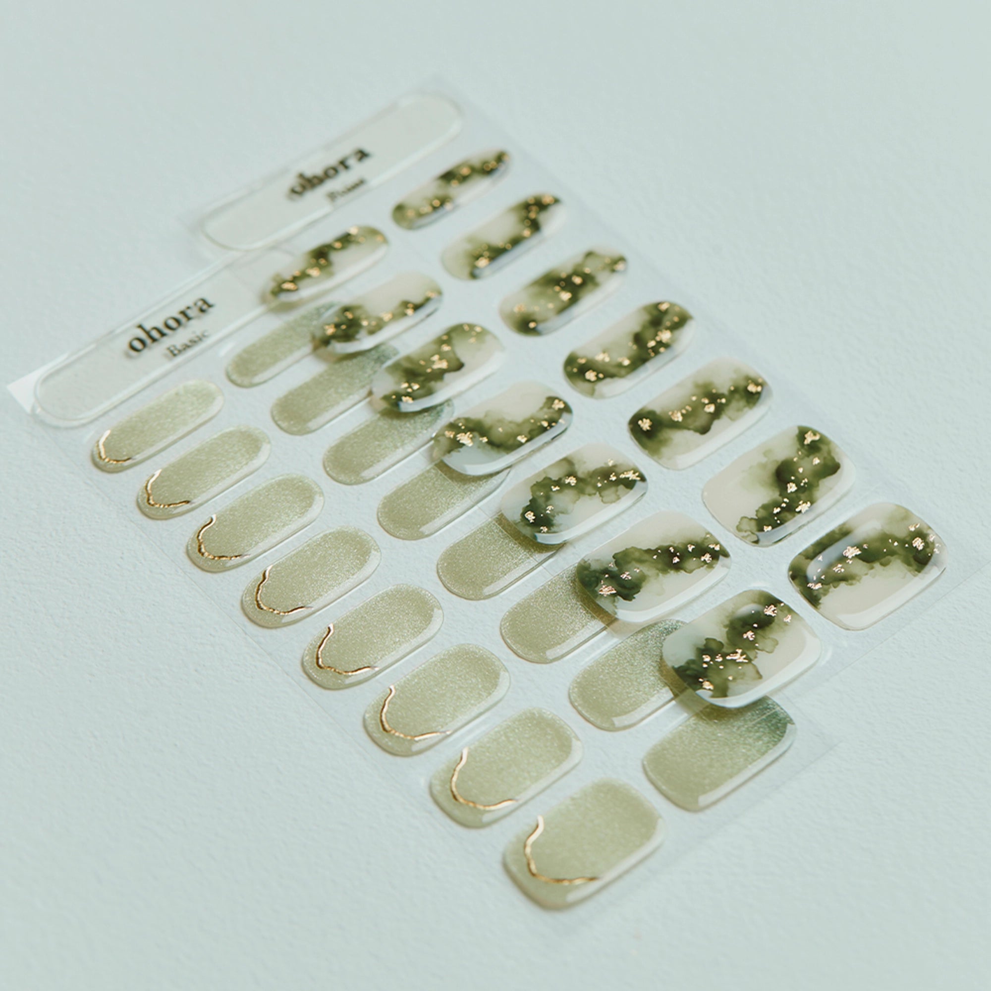 N Glimmering Leaf Jel Tırnak 30 Adet, 2 Kullanım