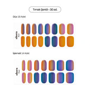 N Gradient Jel Tırnak 30 Adet, 2 Kullanım