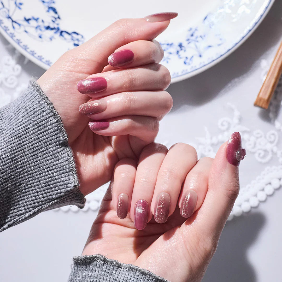 N Grape Glaze Jel Tırnak 30 Adet 2 Kullanım