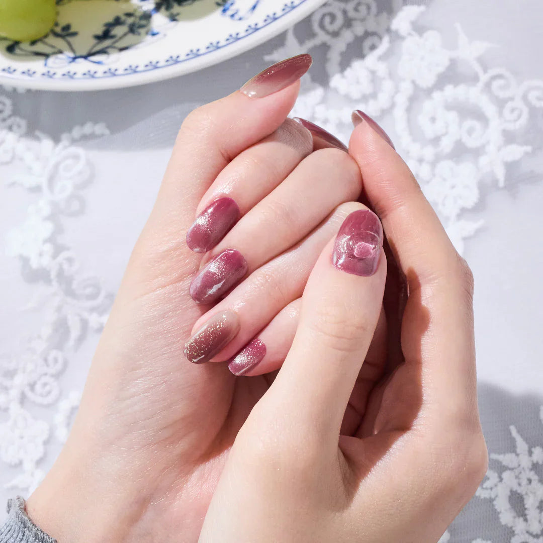 N Grape Glaze Jel Tırnak 30 Adet 2 Kullanım