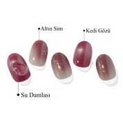 N Grape Glaze Jel Tırnak 30 Adet 2 Kullanım