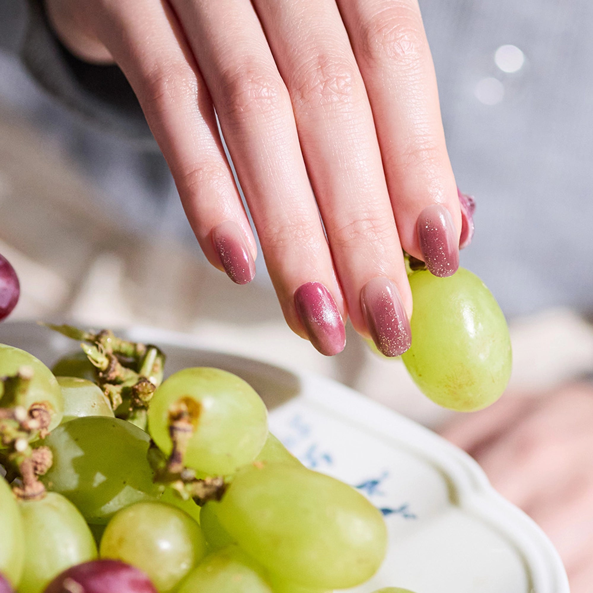 N Grape Glaze Jel Tırnak 30 Adet, 2 Kullanım