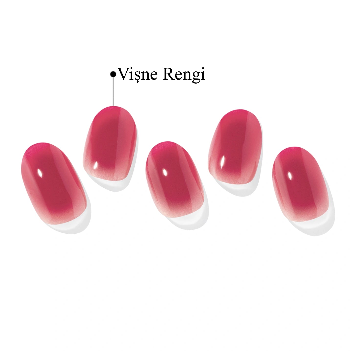 N Hibiscus Jelly Jel Tırnak 30 Adet, 2 Kullanım - 7