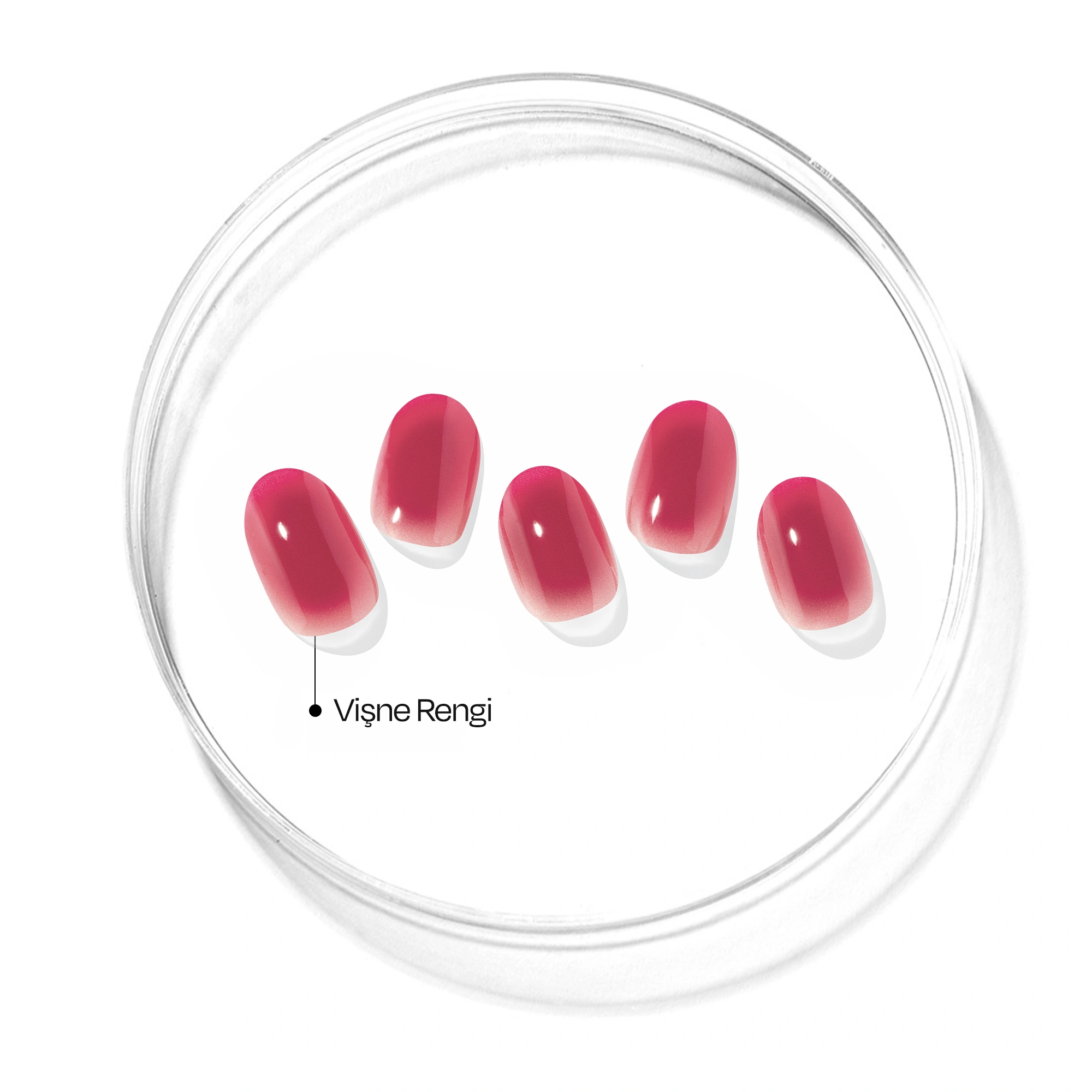 N Hibiscus Jelly Jel Tırnak 30 Adet, 2 Kullanım