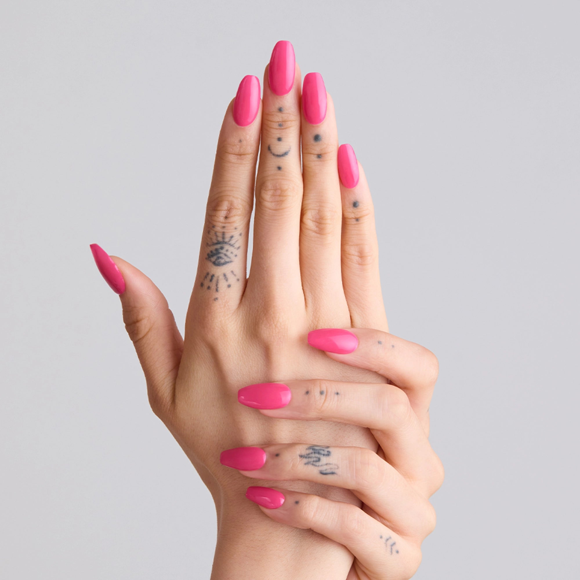 N It's THAT Pink Jel Tırnak 30 Adet, 2 Kullanım