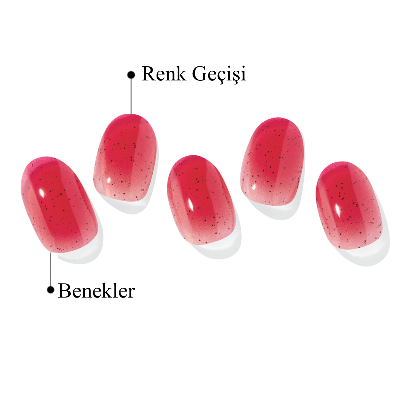 N Jelly Berry Jel Tırnak 30 Adet 2 Kullanım
