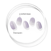 N Lilac Glow Jel Tırnak 30 Adet, 2 Kullanım