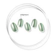 N Matcha Chrome Jel Tırnak 30 Adet, 2 Kullanım