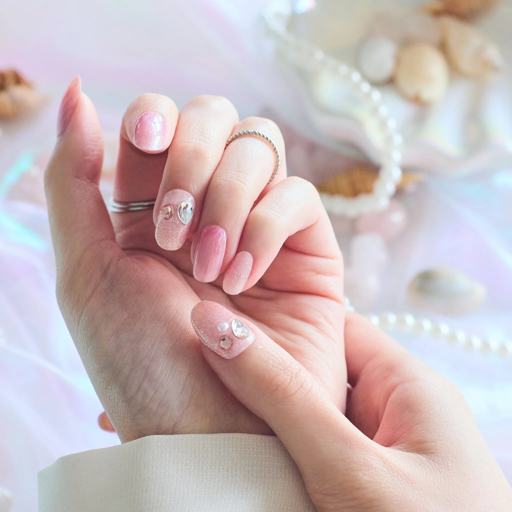 N Mermaid Glow Jel Tırnak 30 Adet, 2 Kullanım - 2