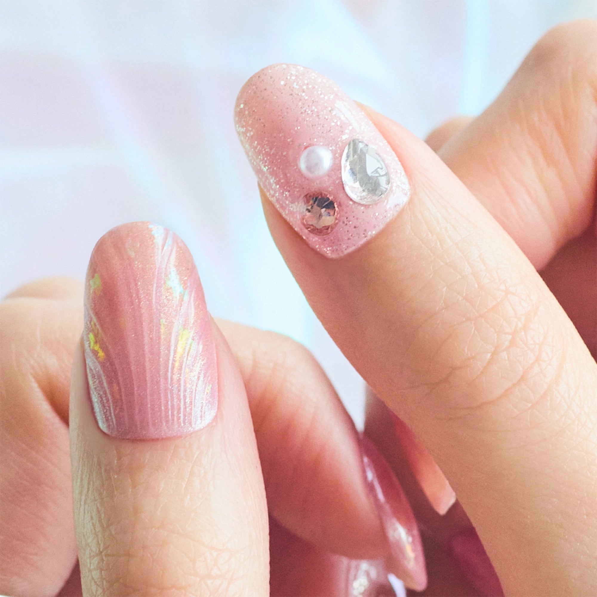 N Mermaid Glow Jel Tırnak 30 Adet, 2 Kullanım
