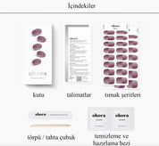 N Mild Rose Jel Tırnak 30 Adet 2 Kullanım