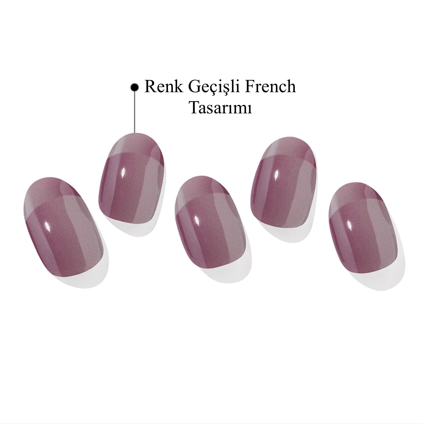 N Mild Rose Jel Tırnak 30 Adet 2 Kullanım