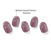 N Mild Rose Jel Tırnak 30 Adet 2 Kullanım