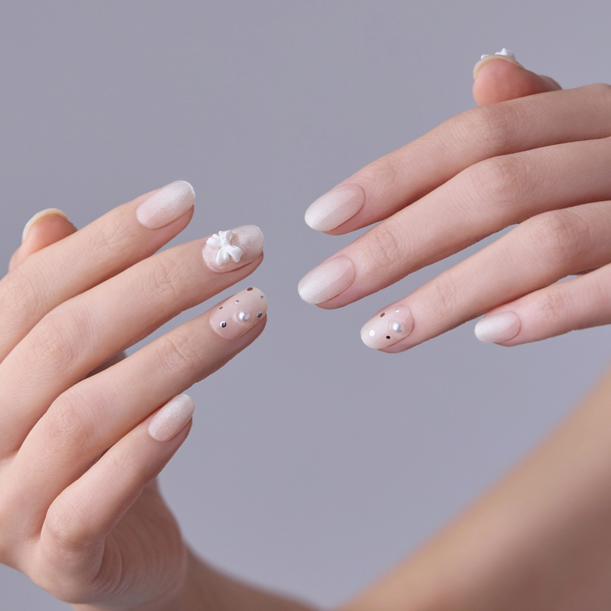 N Milky Lace Jel Tırnak 30 Adet, 2 Kullanım