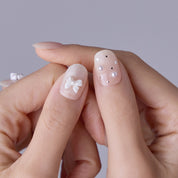 N Milky Lace Jel Tırnak 30 Adet, 2 Kullanım