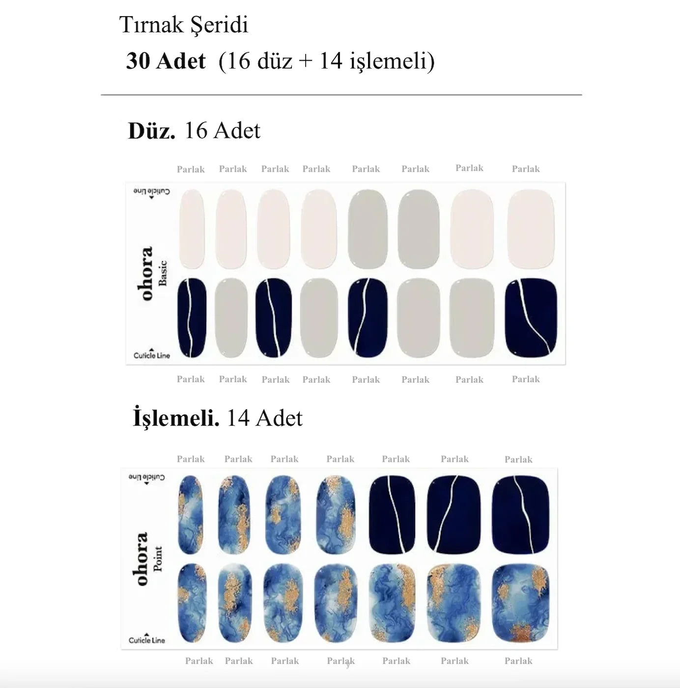 N Mirinae Jel Tırnak 30 Adet 2 Kullanım