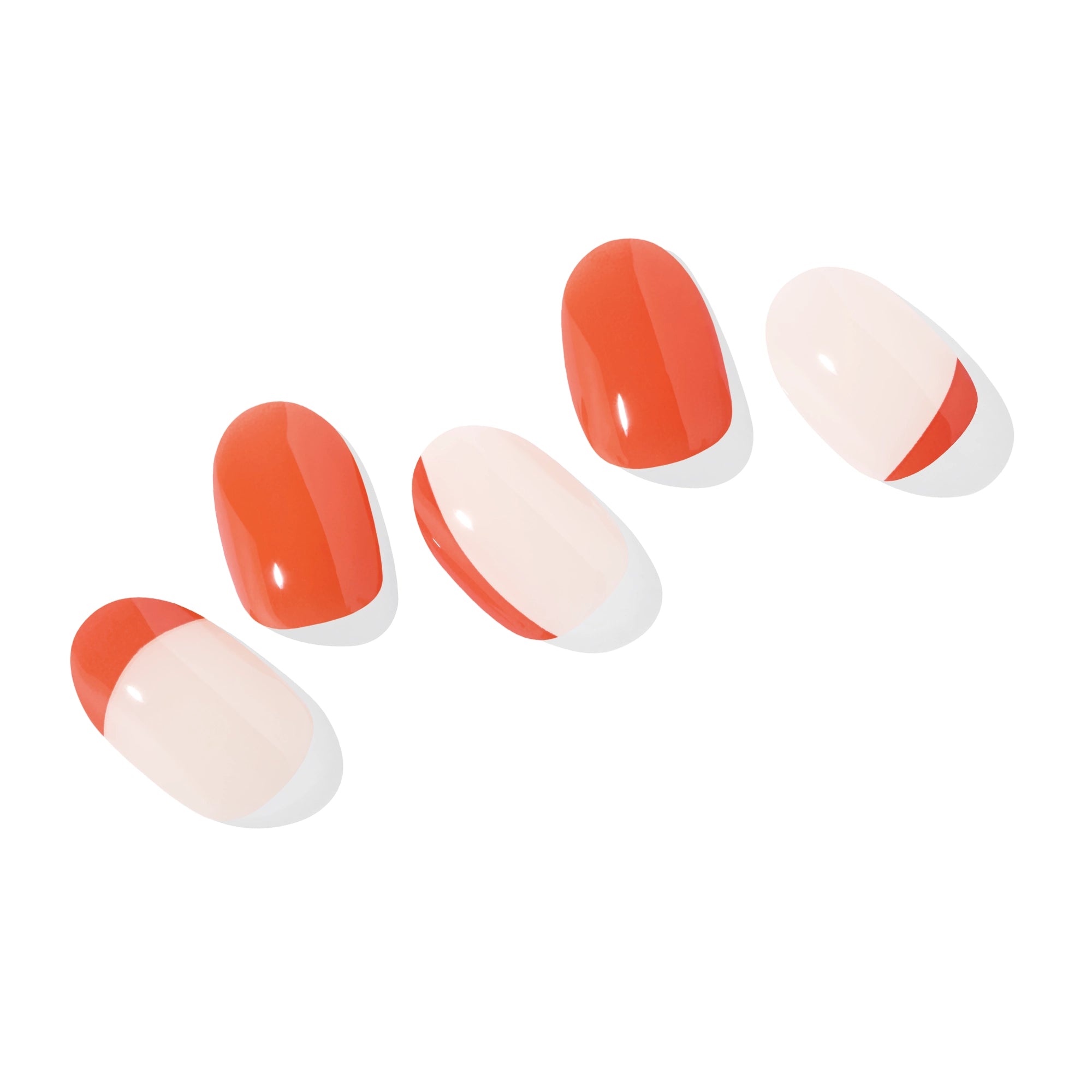 N More Orange Jel Tırnak 30 Adet, 2 Kullanım