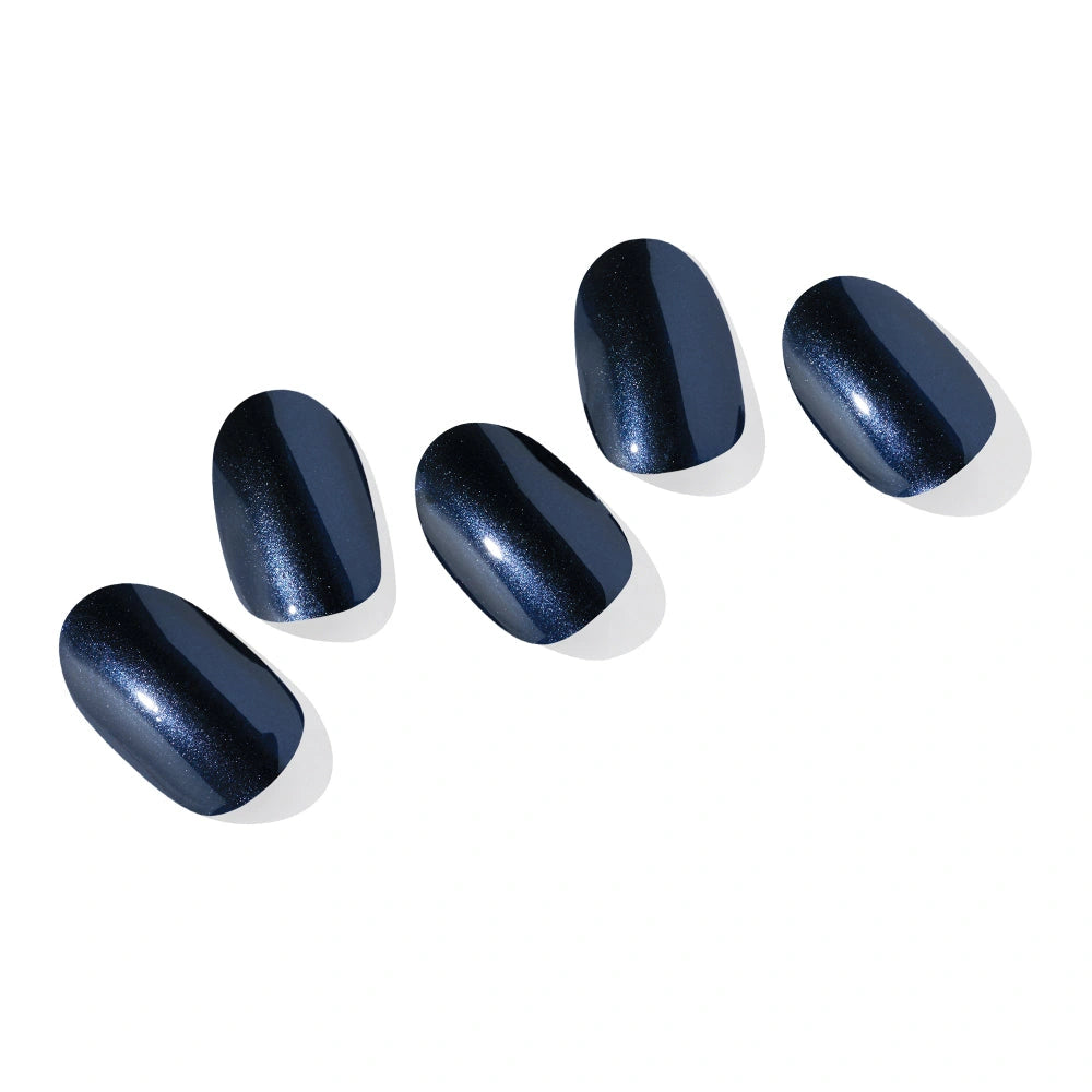 N Navy Chrome Jel Tırnak 30 Adet, 2 Kullanım - 1