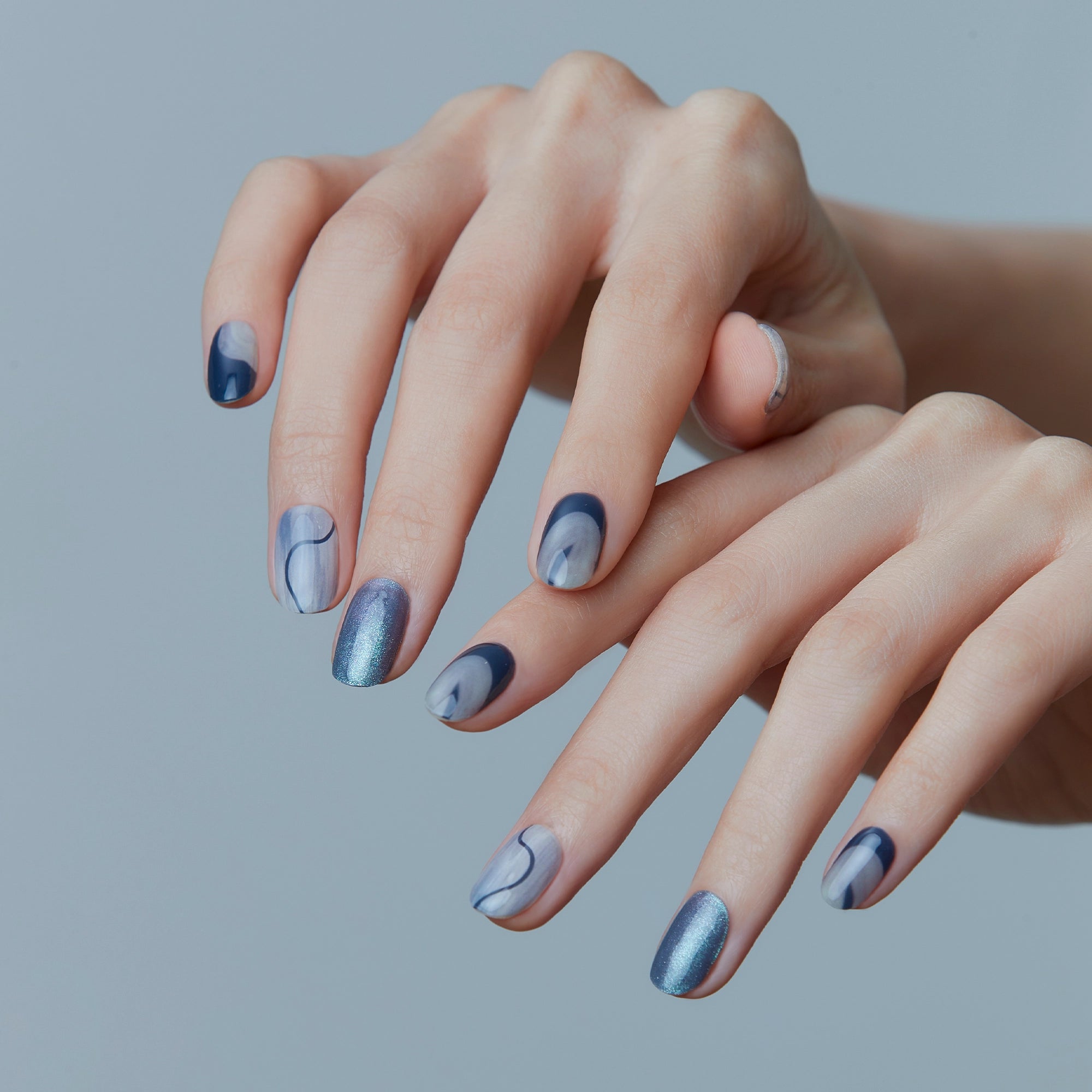 N Navy Touch Jel Tırnak 30 Adet, 2 Kullanım