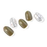 N Olive Glow Jel Tırnak 30 Adet, 2 Kullanım