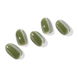 N Olive Glow Fall Jel Tırnak 30 Adet, 2 Kullanım