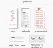 N Pastel Mood Jel Tırnak 30 Adet 2 Kullanım