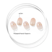 N Peachy Sparkle Jel Tırnak 30 Adet, 2 Kullanım
