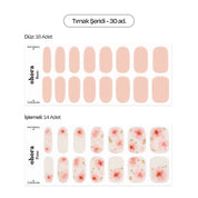 N Pink Breeze Jel Tırnak 30 Adet, 2 Kullanım